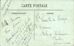 Escenas y tipos árabe de la POSTAL de la VENDIMIA que hace el camello del rezo