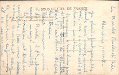 VINTAGE POSTCARD Angouleme House Simon Saint