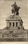 CPA Kaiser Wilhelm Denkmal in Koblenz 