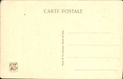 VINTAGE POSTCARD the Festival of Miss at the Nursery school