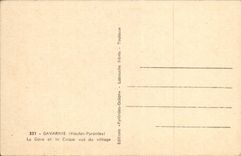 CPA Gavarnie Le Gave Et Le Cirque Vus Du Village