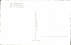 MODERN CARD Versailles Seen on the terrace