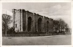 CPM Reims La Porte Mars Ancienne Porte Gallo Romaine