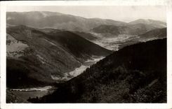 MODERN CARD Lakes D' Alfeld And De Sewen Seen Of the Balloon Of Alsace