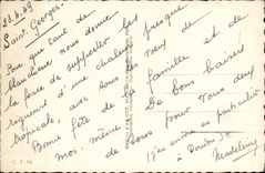 POSTAL MODERNA Jorte santo