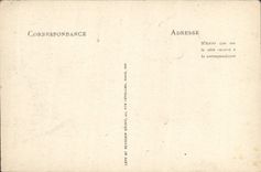 VINTAGE POSTCARD Three Fountains Ruins De I' Abbaye Surroundings of Sermaize les Bains