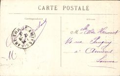VINTAGE POSTCARD Angers the Cathedral And Rise St Maurice
