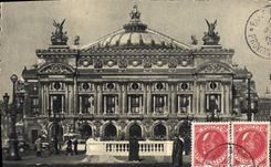 VINTAGE POSTCARD Paris And Its Wonders the Opera