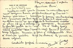 VINTAGE POSTCARD Paris And Its Wonders the Eiffel Tower