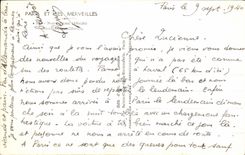 MODERN CARD Paris Notre Dame Apse