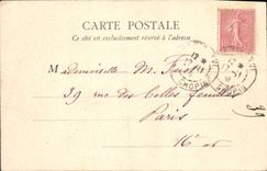 POSTAL Saint Denis Maison de la VENDIMIA de la educación de la legión de reglas del honor de Bayard