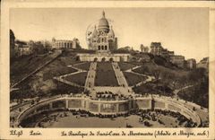 CPA La Basilique Du Sacre Coeur de Montmartre