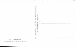 CPM Marseille L'ascenseur Et ND de la Garde