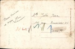 VINTAGE POSTCARD Kopihaus House Kopf Colmar