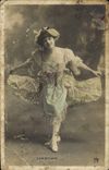 VINTAGE POSTCARD Christiane Femme