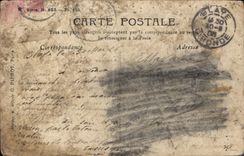 VINTAGE POSTCARD Christiane Femme