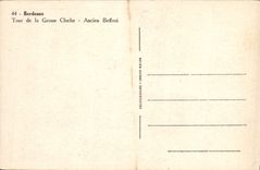 CPA Bordeaux Tour De La Crosse Cloche Ancien Beffroi