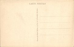 VINTAGE POSTCARD Bordeaux Roman ruins Of the Gallien palate
