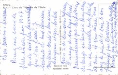 CPM Paris l'Arc de Triomphe de l'Etoile