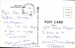 MODERN CARD Hopi Not Large Arizona Canyon