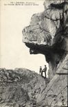 VINTAGE POSTCARD Primel the Large Rock Of rear Manor house Zalou