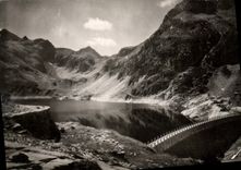 MODERN CARD Valley D' Ossau the Lake D' Artouste and its stopping