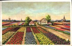 CPA Fantaisie Fleurs