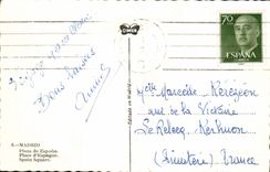 MODERN CARD Madrid Plaza De Espana