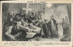 CPA Musee de l'armee Paris Salle Napoleon