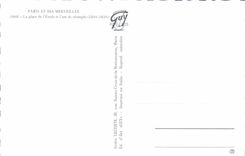 CPM Paris La place de l'Etoile et l'Arc de Triomphe