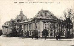 CPA Paris Le Petit Palais des Champs Elysees