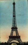 VINTAGE POSTCARD the Eiffel Tower Paris