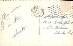 VINTAGE POSTCARD the Eiffel Tower Paris