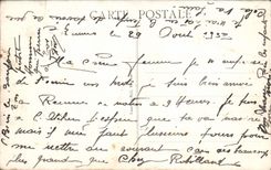 VINTAGE POSTCARD Rennes Palate Commercial