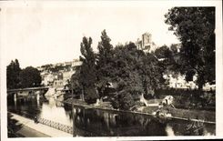 MODERN CARD Mans a Beautiful Corner on the quays