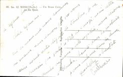 MODERN CARD Mans a Beautiful Corner on the quays