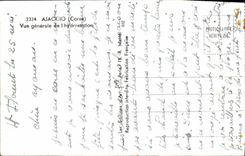 MODERN CARD Ajaccio View Of the hydrostation