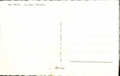 CPM Oran La Gare Maritime Bateau