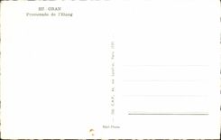 POSTAL MODERNA caminata de Orán de la charca