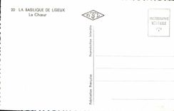 CPM La Basilique De Lisieux Le choeur