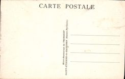 CPA Saint Etienne De Baigorry Hotel Restaurant du Trinquet