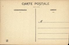VINTAGE POSTCARD School De Soreze Dentere Court