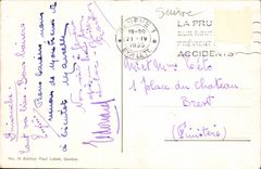 VINTAGE POSTCARD Geneva Roads And Mont Blanc Boat