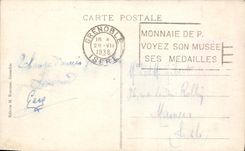 VINTAGE POSTCARD Grenoble Forts And the Bridge On Isere