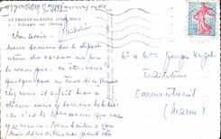 MODERN CARD St Trojan Les Bains Escaped on the ocean