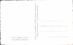 MODERN CARD Tours the cathedral illuminee