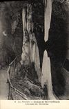 VINTAGE POSTCARD Caves De Betharram Columns in formation