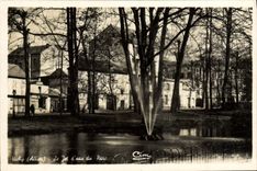 CPM Vichy Le jet d'eau du parc