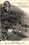 CPA Betharram Entree des grottes M Leon Ross createur de grottes Le chalet