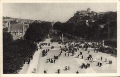 VINTAGE POSTCARD Heavy the Esplanade Seen Of the Basilica